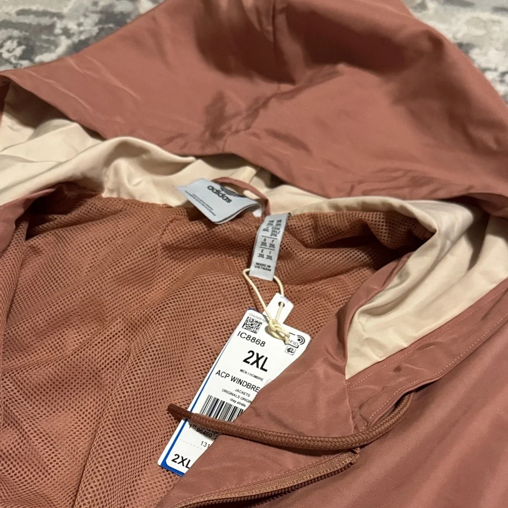 Adidas Original Men 2XL Windbreaker - Picture 6 of 9